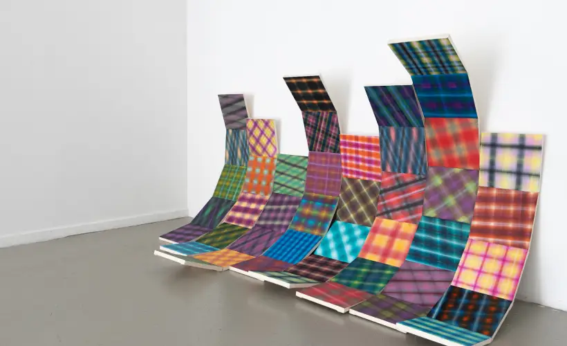 zdjęcie z wystawy Skład bławatny